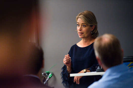 Idrottsminister Annika Strandhäll