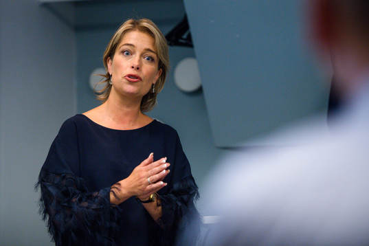 Idrottsminister Annika Strandhäll