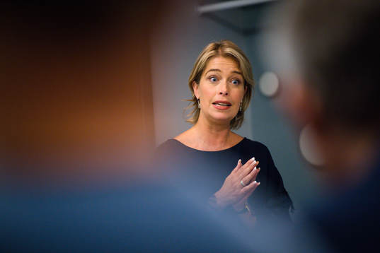 Idrottsminister Annika Strandhäll