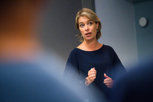Idrottsminister Annika Strandhäll