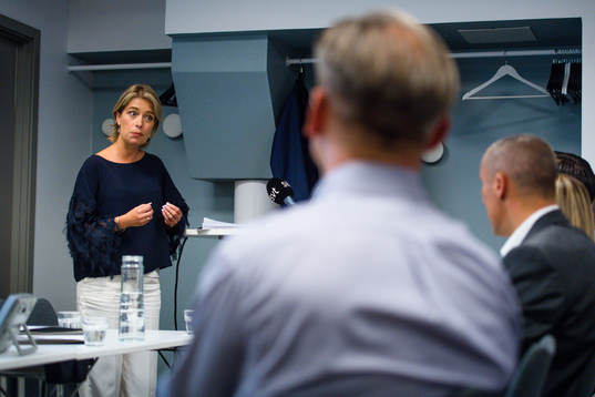 Idrottsminister Annika Strandhäll