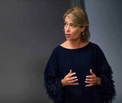 Idrottsminister Annika Strandhäll