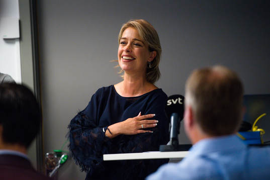 Idrottsminister Annika Strandhäll