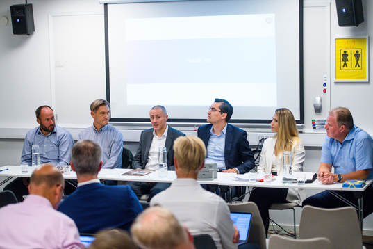 Dr Tim Crabbe, Liam McGroarty, UEFA, Razvan Burleanu,