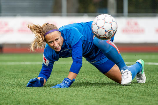 Göteborgs målvakt Loes Geurts