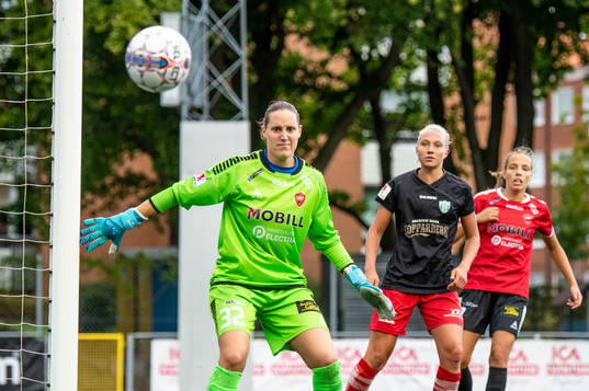 Limhamn Bunkeflos målvakt Emma Lind