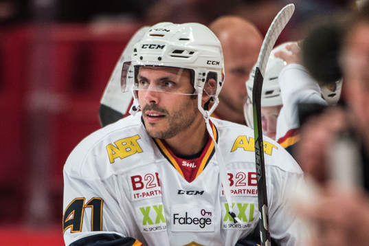 Djurgården Nords forward Daniel Widing