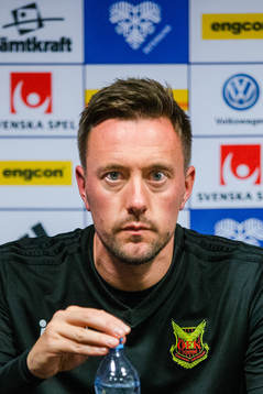 Östersunds tränare Ian Burchnall