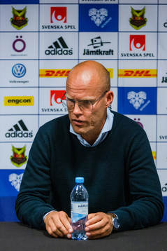 Sundsvalls tränare Joel Cedergren