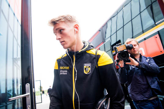 Martin Ødegaard of Vitesse arrives