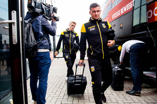 Martin Ødegaard of Vitesse arrives