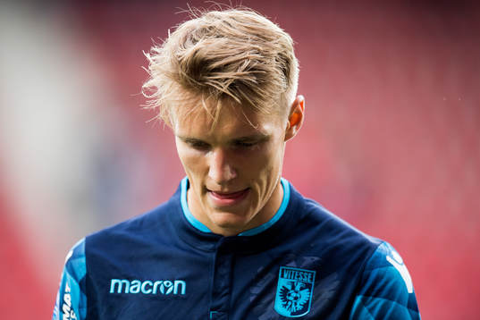 Martin Ødegaard of Vitesse