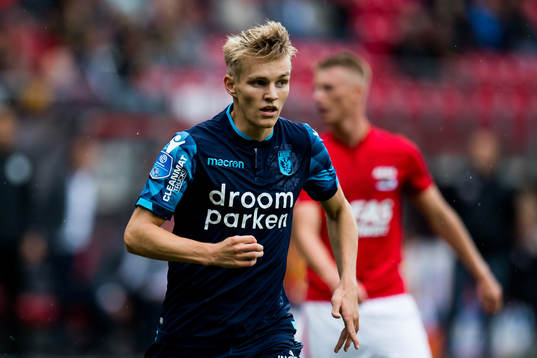Martin Ødegaard of Vitesse