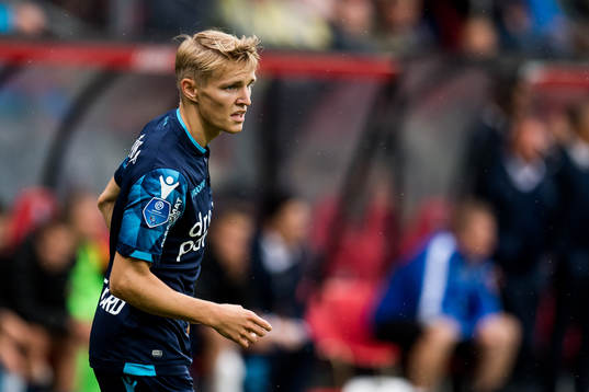 Martin Ødegaard of Vitesse
