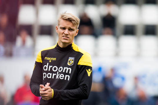 Martin Ødegaard of Vitesse