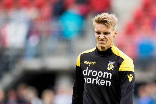 Martin Ødegaard of Vitesse