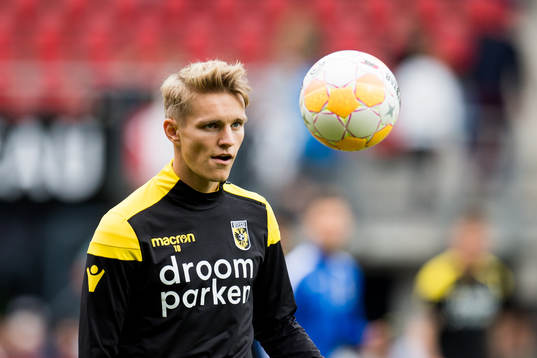 Martin Ødegaard of Vitesse