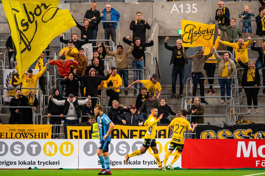 Elfsborgs Alex Dyer jublar