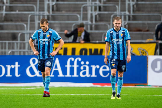Djurgårdens spelare deppar