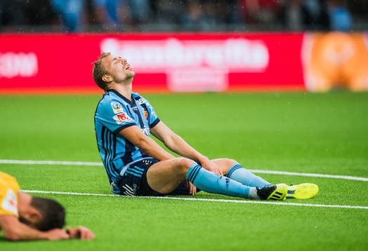 Djurgårdens Jonathan Ring deppar