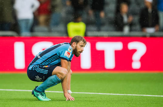 Djurgårdens Niklas Gunnarsson deppar