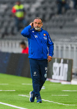 Djurgårdens tränare Özcan Melkemichel