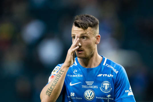 Trelleborgs Alexander Blomqvist deppar