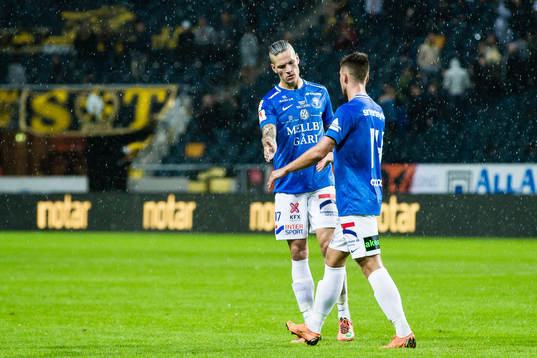 Trelleborgs Isak Jönsson deppar med Alexander Blomqvist