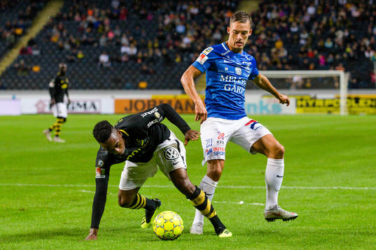 s Heradi Rashidi och Trelleborgs Felix Hörberg