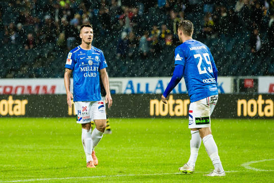 Trelleborgs Alexander Blomqvist och Jasmin Sudic deppar