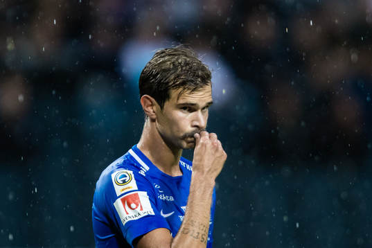Trelleborgs Sebastian Ohlsson deppar