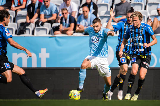 Malmö FFs Egzon Binaku