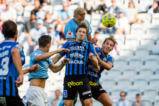 Malmö FFs Franz Brorsson och Sirius Jesper Arvidsson