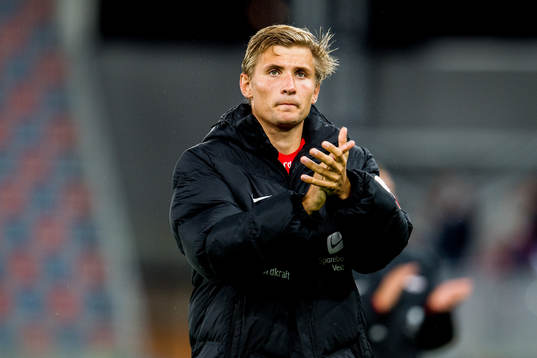 Steffen Lie Skålevik of Brann looks dejected