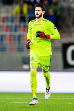Goalkeeper Samuel Sahin-Radlinger of Brann