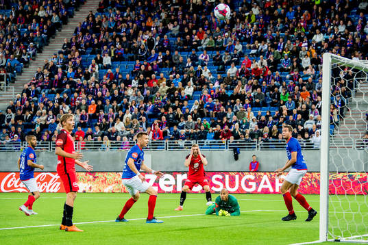 Gilli Rolantsson of Brann looks dejected