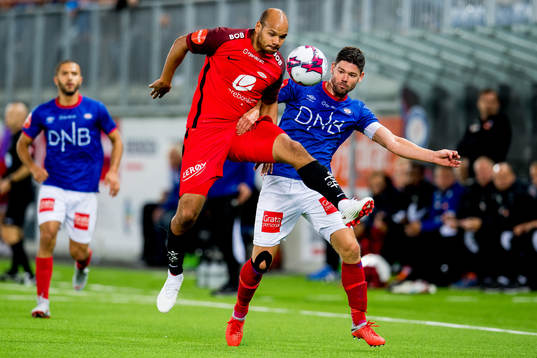 Daniel Braaten of Brann and Daniel Fredheim Holm of