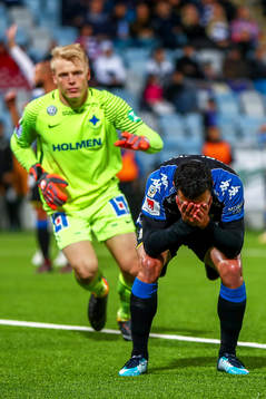 IFK Göteborgs Giorgi Kharaishvili deppar