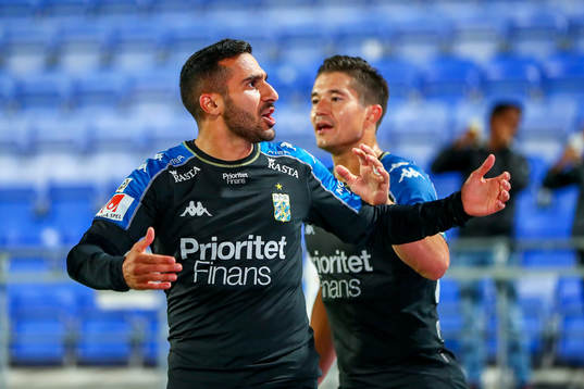 IFK Göteborgs Sargon Abraham jublar