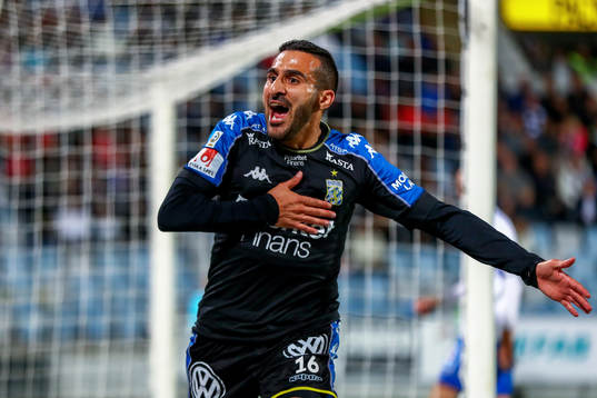 IFK Göteborgs Sargon Abraham jublar