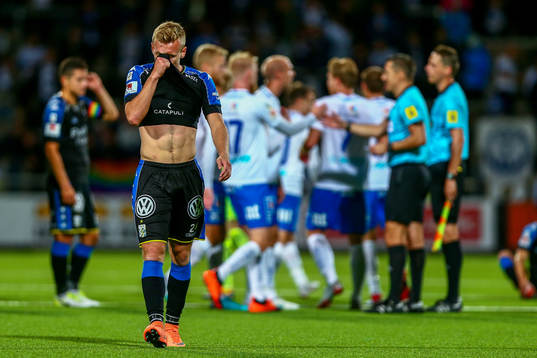 IFK Göteborgs Sebastian Ohlsson deppar