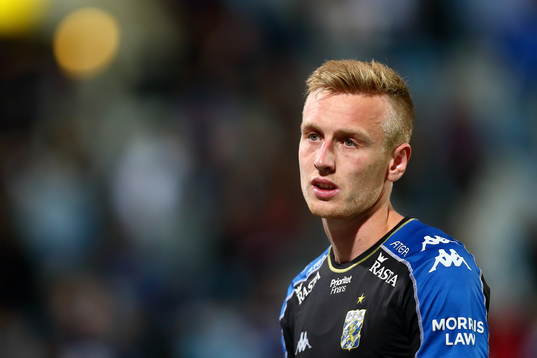 IFK Göteborgs Sebastian Ohlsson deppar när han möter