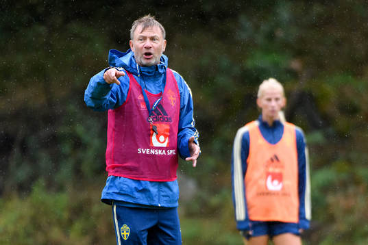 Förbundskapten Peter Gerhardsson