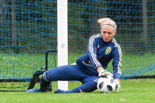 Målvakt Jennifer Falk