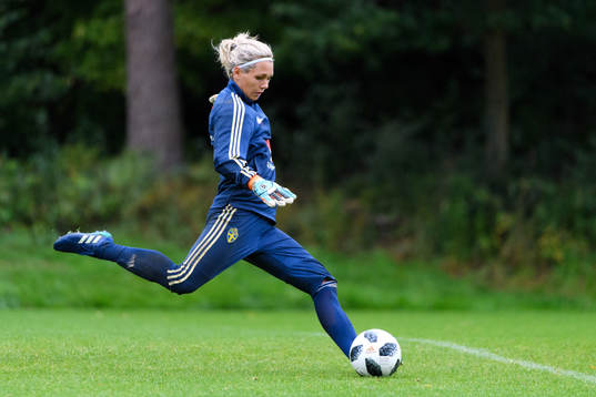 Målvakt Jennifer Falk