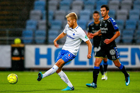Norrköpings Filip Dagerstål och IFK Göteborgs Giorgi