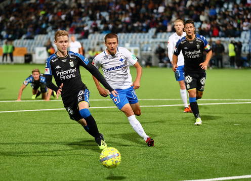 IFK Göteborgs Victor Wernersson och Norrköpings Simon