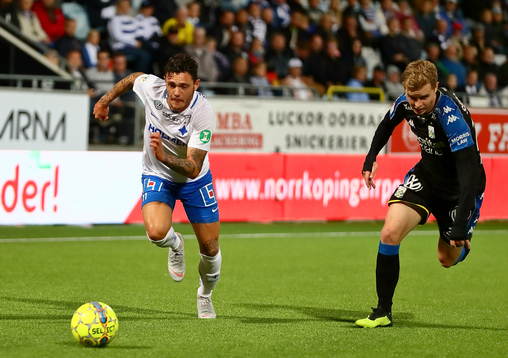 Norrköpings David Moberg Karlsson  och IFK Göteborgs