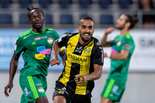 Hammarbys Junes Barny jublar