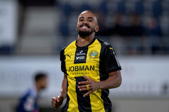 Hammarbys Junes Barny jublar
